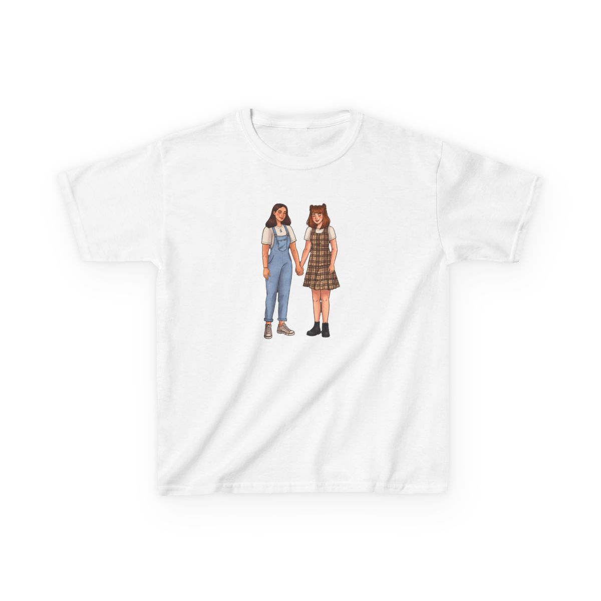 Caitlin and Leah - Kids T-shirt - alternate angle 2, merchandise