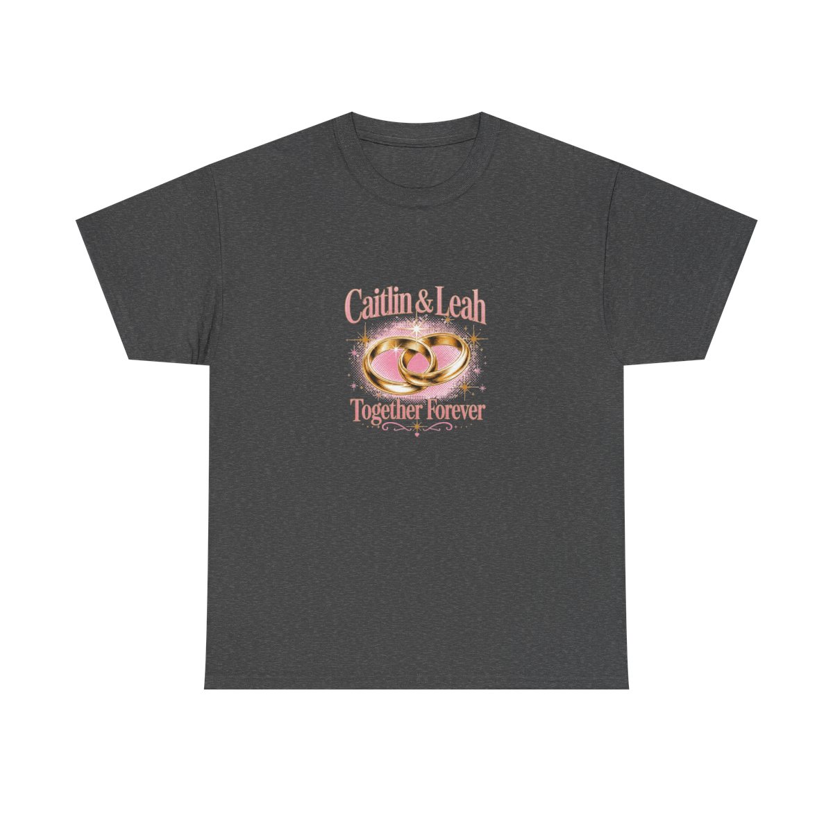 Caitlin and Leah "Caitlin & Leah" Unisex Tee - alternate angle 4, merchandise