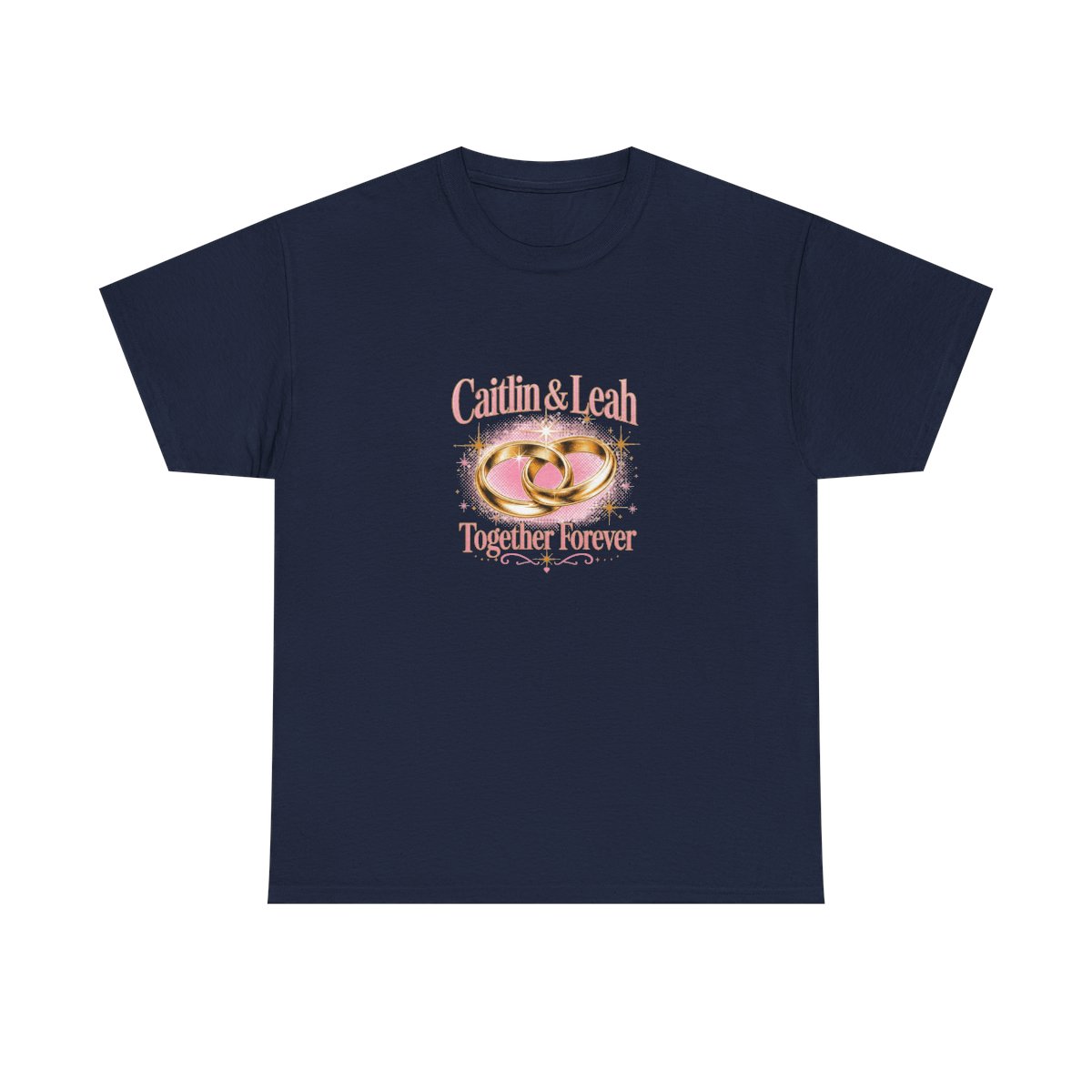 Caitlin and Leah "Caitlin & Leah" Unisex Tee - alternate angle 5, merchandise
