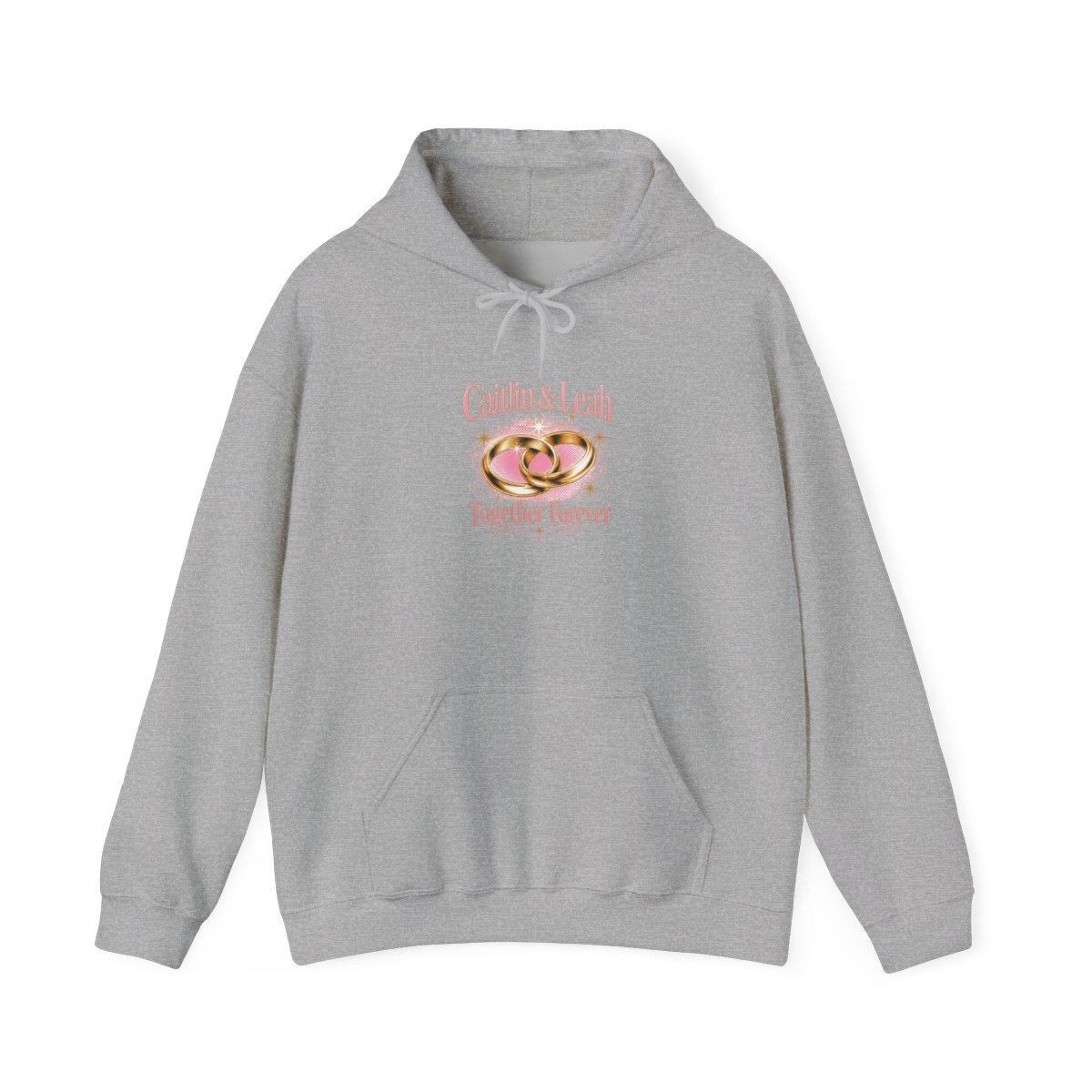 Caitlin and Leah "Caitlin & Leah" Hoodie - alternate angle 2, merchandise