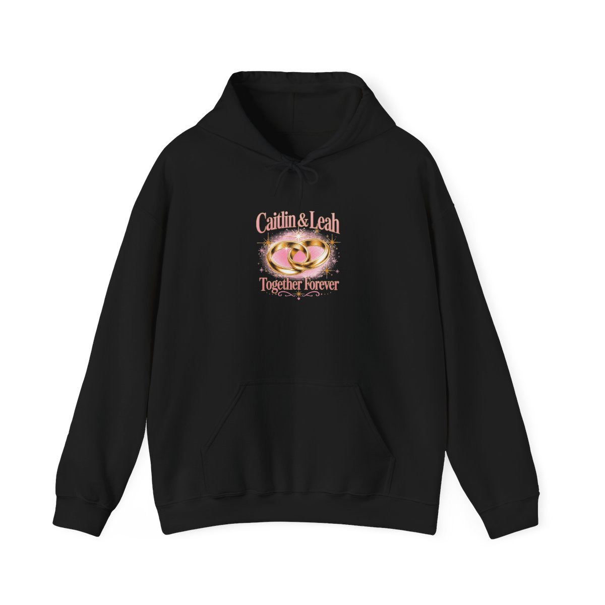 Caitlin and Leah "Caitlin & Leah" Hoodie - alternate angle 3, merchandise