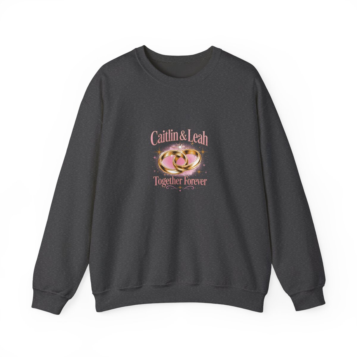 Caitlin and Leah "Caitlin & Leah" Crewneck - alternate angle 3, merchandise