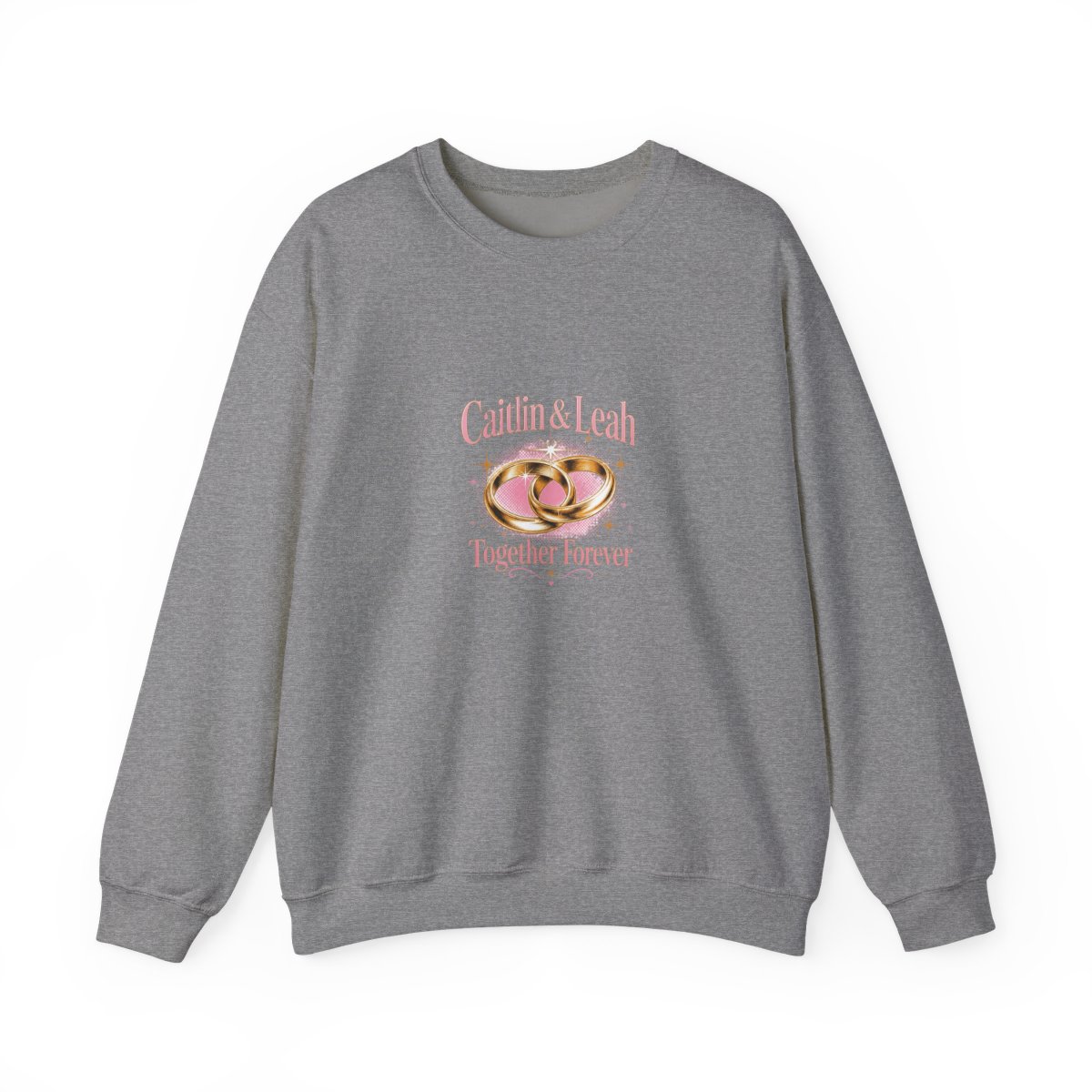 Caitlin and Leah "Caitlin & Leah" Crewneck - alternate angle 4, merchandise