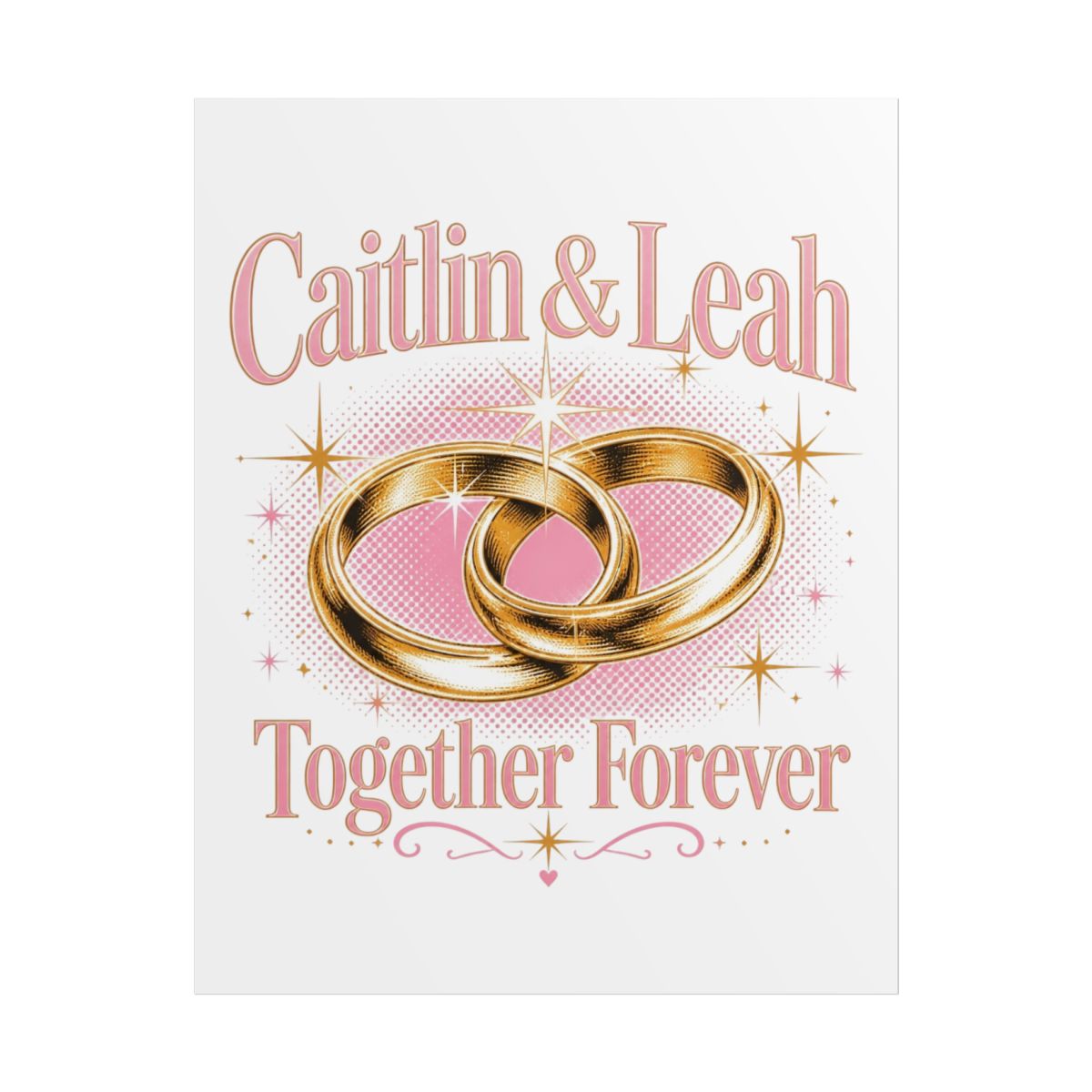 Caitlin and Leah "Caitlin & Leah" Poster - alternate angle 1, merchandise