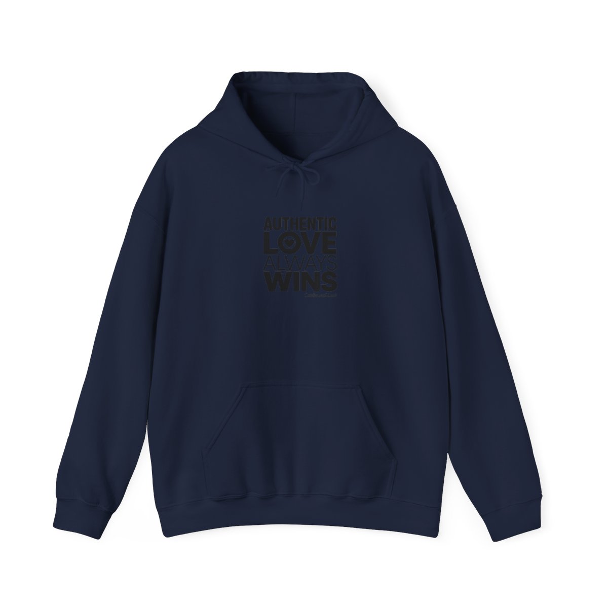 Caitlin and Leah "Authentic Love Always Wins" Hoodie - alternate angle 5, merchandise