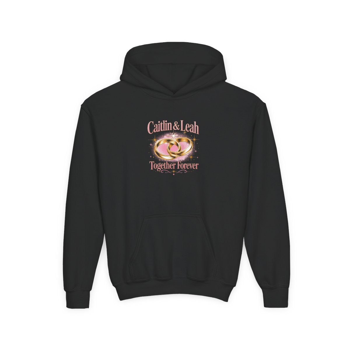 Caitlin and Leah "Caitlin & Leah" Kids Hoodie