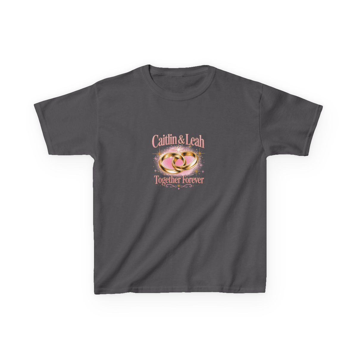 Caitlin and Leah "Caitlin & Leah" Unisex Kids Tee - alternate angle 4, merchandise